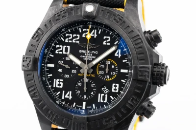 Breitling Avenger Hurricane 50mmx17mm Black Rubber XB1210E4 2021