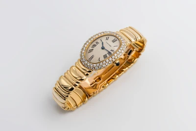 Cartier Baignoire 23mm 18ct Yellow Gold WB5096D8 Circa 2000s