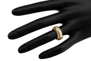 14ct Yellow Gold Four Diamond Ring 0.30ct 4.6g