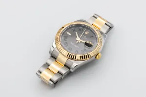 Rolex DateJust II 41mm 'Wimbledon' Steel & 18ct Yellow Gold Oyster 116333 2009