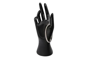 18ct White Gold Diamond Tennis Bracelet 12.60cts