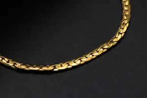 9ct Yellow Gold Flat Curb Chain 4.4g