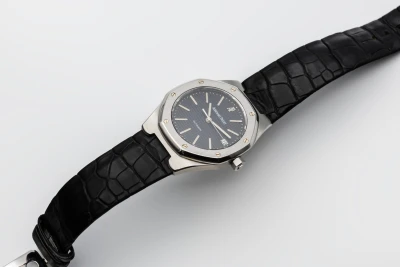 Audemars Piguet Royal Oak Automatic 36mm Black Leather 14800ST Circa 1993