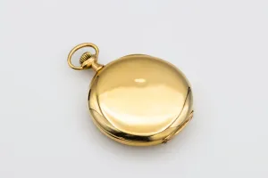 Patek Philippe Hunter Pocket Watch 53mm 18ct Yellow Gold Circa 1915