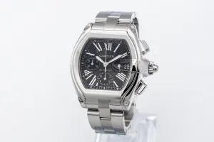 Cartier Roadster 39mm Stainless Steel W62020X6 Circa 2010