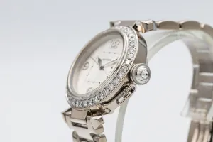 Cartier Pasha 32mm 18ct White Gold WJPA0009/2528 Circa 2010