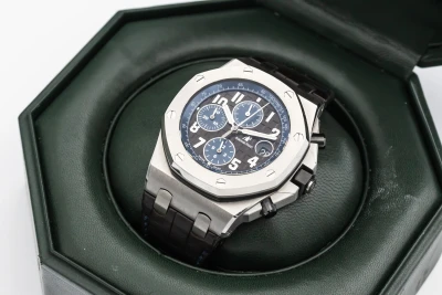Audemars Piguet Royal Oak Offshore Chronograph Black Leather 26470ST.OO 2020