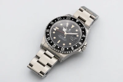 Rolex GMT-Master II 40mm Stainless Steel Oyster 16710 1991