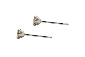 Platinum Diamond Stud Earrings 0.30ct