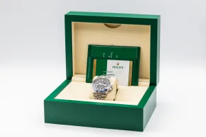 Rolex GMT-Master II 40mm 'Batgirl' Stainless Steel Jubilee 126710BLNR 2019