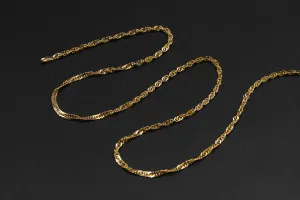 9ct Yellow Gold Fancy Link  Chain 3.1g