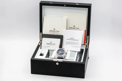 Zenith Defy El Primero 44mm Blue Rubber 95.9002.9004/78.R590 2019