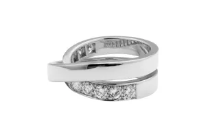 Cartier Paris Nouvelle Vague 18ct White Gold Diamond Ring 1.00ct
