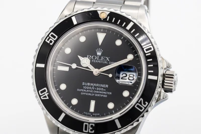 Rolex Submariner Date 40mm Stainless Steel Oyster 16800 1986