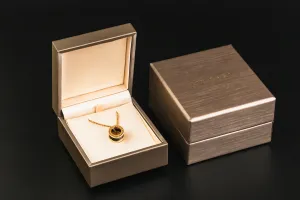 Bulgari B.zero1 18ct Rose Gold & Ceramic Necklace Ref 346083