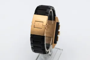 Jaeger-LeCoultre Reverso Squadra Chrono GMT Black Rubber 231.L.50 Circa 2000s