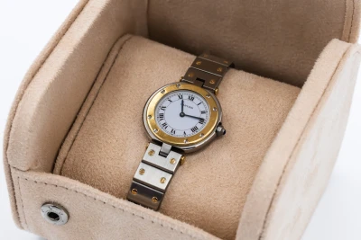 Cartier Santos Ronde Vendome 27mm Steel & 18ct Yellow Gold 8191 1988