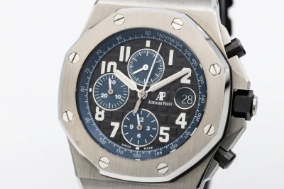 Audemars Piguet Royal Oak Offshore Chronograph Black Leather 26470ST.OO 2020
