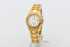 Rolex Yacht-Master 29mm 18ct Yellow Gold Oyster 69628 1994