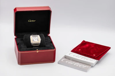Cartier Santos 100 38mm Steel & 18ct Yellow Gold W200728G 2008