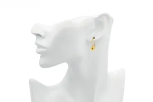 9ct Yellow Gold Classic Gold Drop Earrings 1.9g