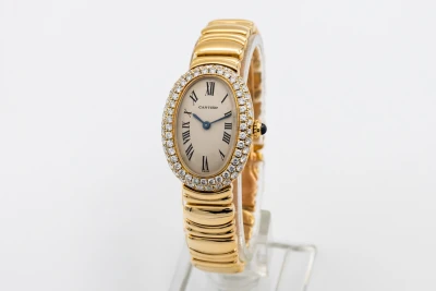 Cartier Baignoire 23mm 18ct Yellow Gold WB5096D8 Circa 2000s