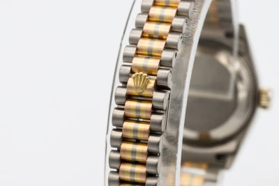 Rolex Lady DateJust 26mm 18ct White & Yellow Gold Tridor 69179 1989