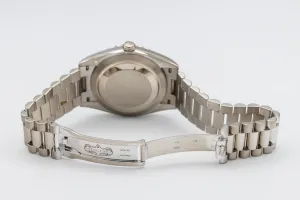 Rolex Day-Date 40mm 'Olive' 18ct White Gold Presidential 228239 2017