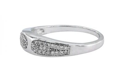 18ct White Gold Diamond Ring 0.21ct