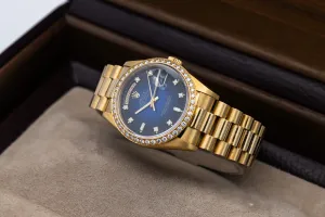 Rolex Day-Date 36mm 18ct Yellow Gold Presidential 18348 1997