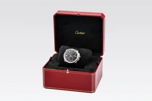 Cartier Calibre De Cartier 42mm Black Leather W7100014/3299 Circa 2011