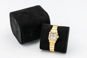 Cartier Santos Carree 24mm 18ct Yellow Gold  Circa 1990s