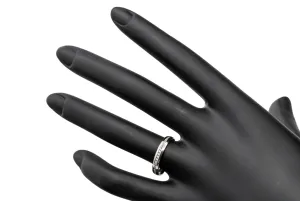 18ct White Gold Diamond Full Eternity Ring 0.35cts