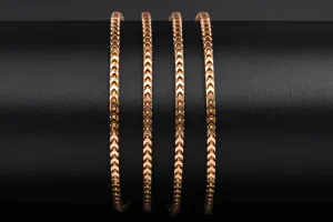 9ct Rose Gold Franco Chain 24.1g