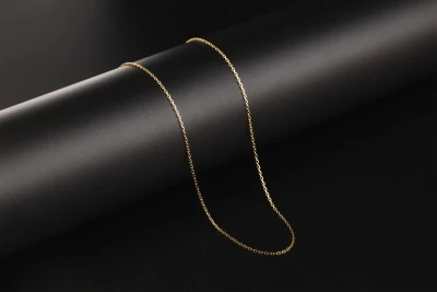 9ct Yellow Gold Anchor Link Chain 18” 1.8g