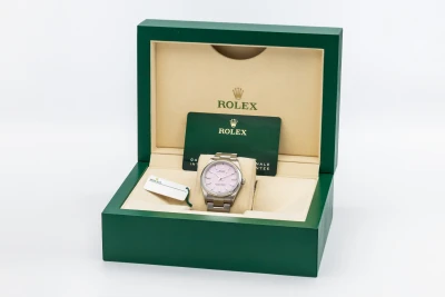 Rolex Oyster Perpetual 'Candy Pink' 36mm Stainless Steel Oyster 126000 2022