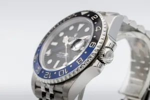 Rolex GMT Master II Stainless Steel Jubilee 40mm 'Batgirl' 126710BLNR 2021