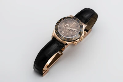 Rolex Cosmograph Daytona 40mm 18ct Rose Gold Black Oysterflex 116515LN 2021