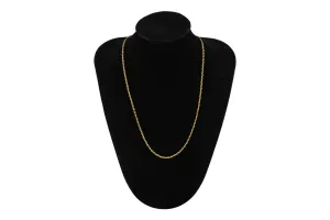 9ct Yellow Gold Box Link Chain 2.9g