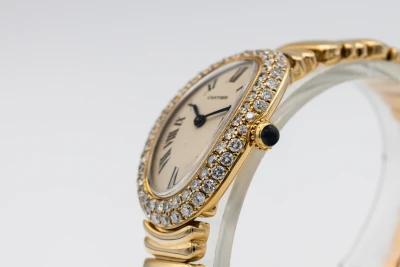 Cartier Baignoire 23mm 18ct Yellow Gold WB5096D8 Circa 2000s