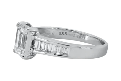 18ct White Gold Diamond Engagement Ring 1.59ct 3.6g H VVS2 GIA