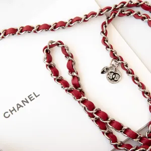 Chanel Red Patent Mini Rectangular