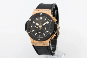 Hublot Big Bang Chronograph 44mm Black Leather 301.PM.1780.RX Circa 2015