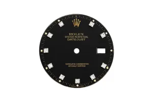 Rolex DateJust 36mm Black Diamond Dial