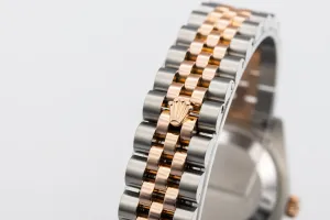 Rolex DateJust 31mm Steel & 18ct Rose Gold Jubilee 178271 2008