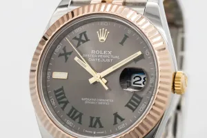 Rolex DateJust 41mm 'Wimbledon' Steel & 18ct Rose Gold Jubilee 126331 2021