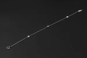 Tiffany & Co. Elsa Peretti Diamond By The Yard Bracelet In Platinum 0.15ct