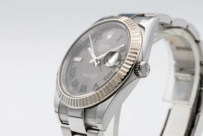 Rolex DateJust 41mm 'Wimbledon' Stainless Steel Oyster 126334 2021