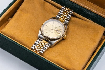 Rolex DateJust 36mm Steel & 18ct Yellow Gold Jubilee 16233 1995
