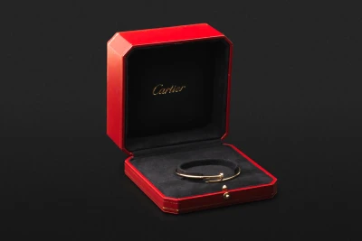 Cartier Juste un Clou Bracelet 18ct Yellow Gold Size 17